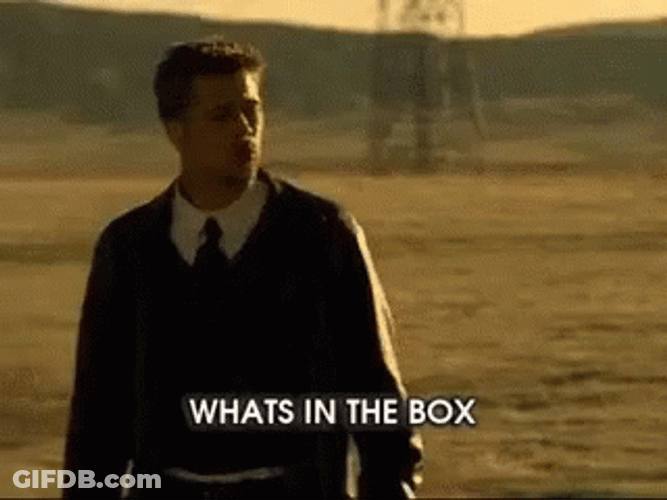 What's In The Box Brad Pitt Asking Seven GIF
