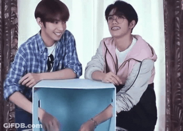What's In The Box Mystery Box Game GIF