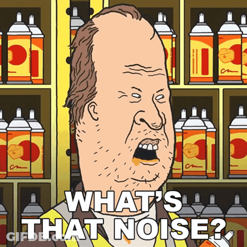 What's That Noise GIF