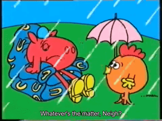 What's The Matter Neigh GIF