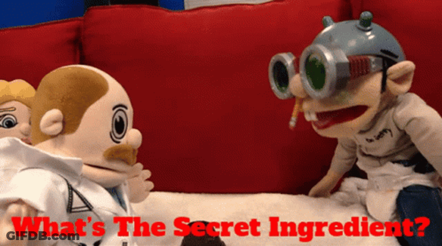 What's The Secret Ingredient Puppets GIF