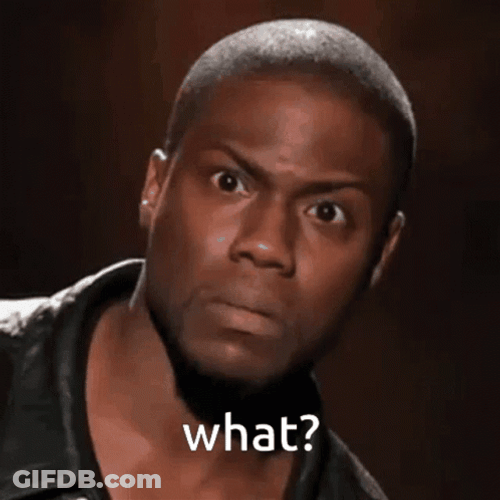 What Stare Kevin Hart GIF