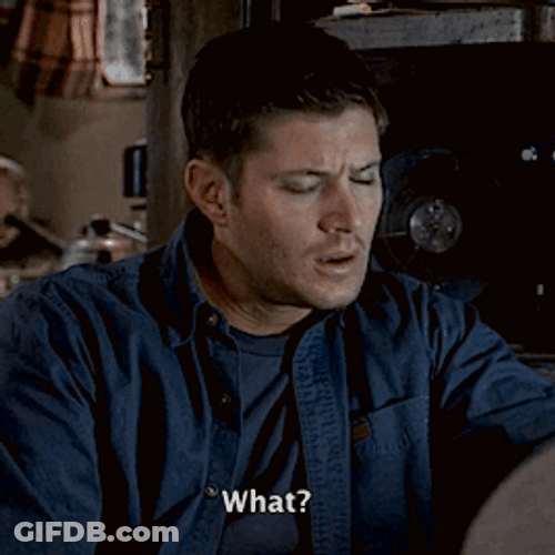 What Supernatural Dean Winchester GIF