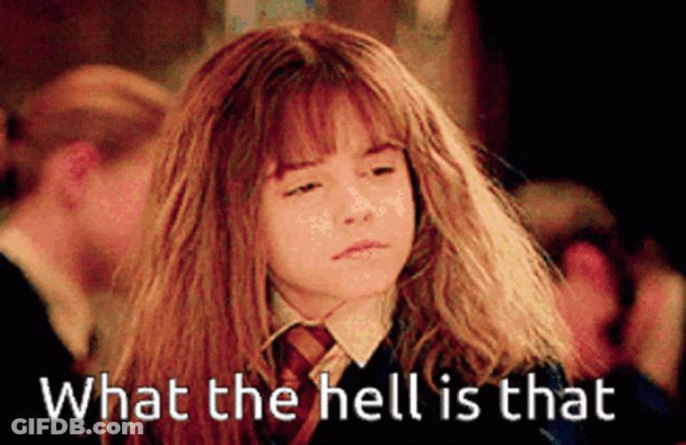 What The Hell Is That Hermione Granger GIF