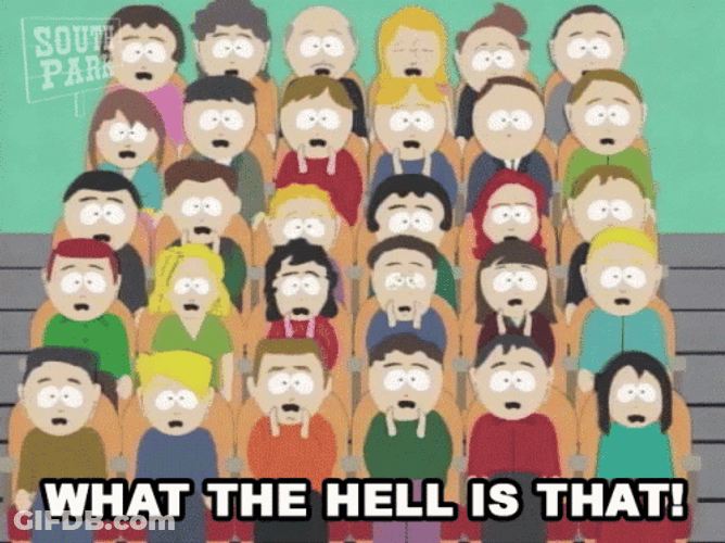 What The Hell Is That South Park Choir GIF