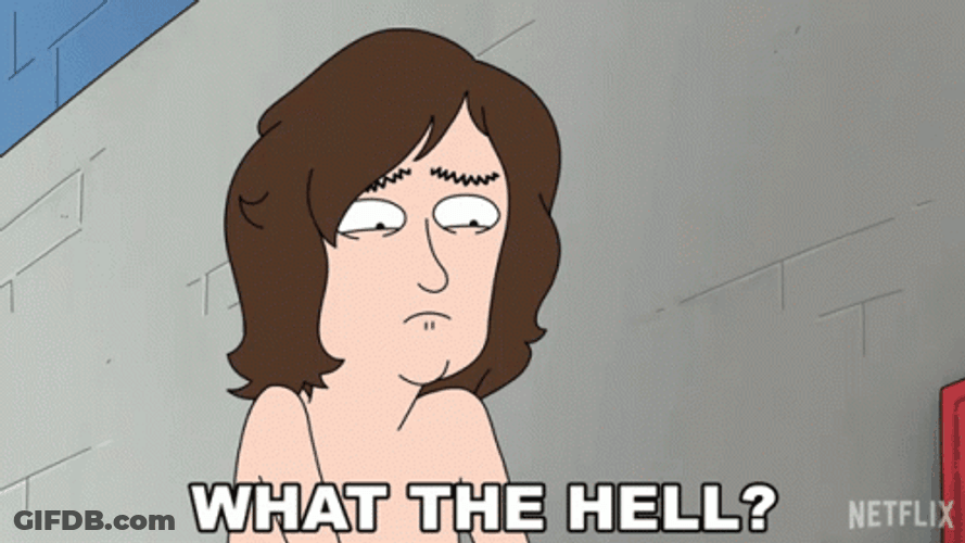 What The Hell Matty Healy Hoops GIF