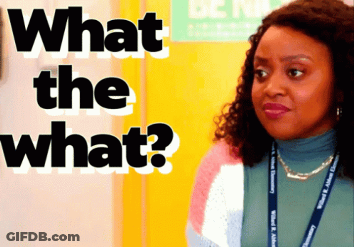 What The What Quinta Brunson GIF