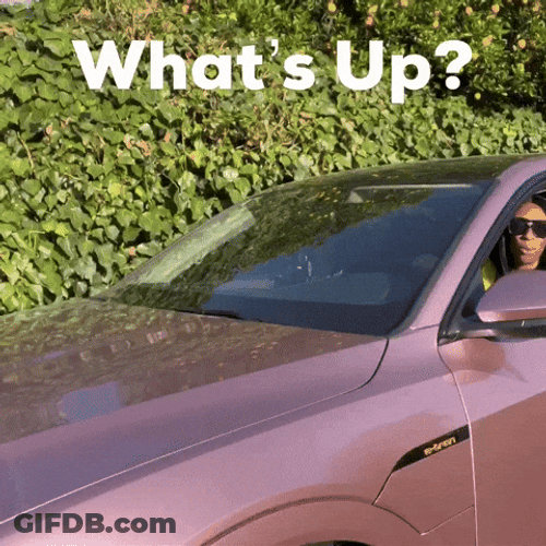 What Up Pulling Up GIF