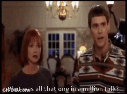 What Was All That One In A Million Talk GIF