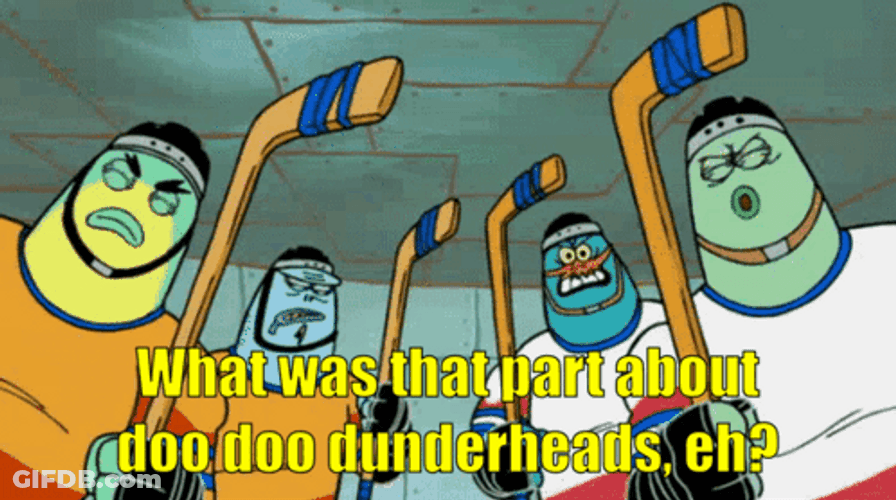 What Was That Part About Doo Doo Dunderheads GIF