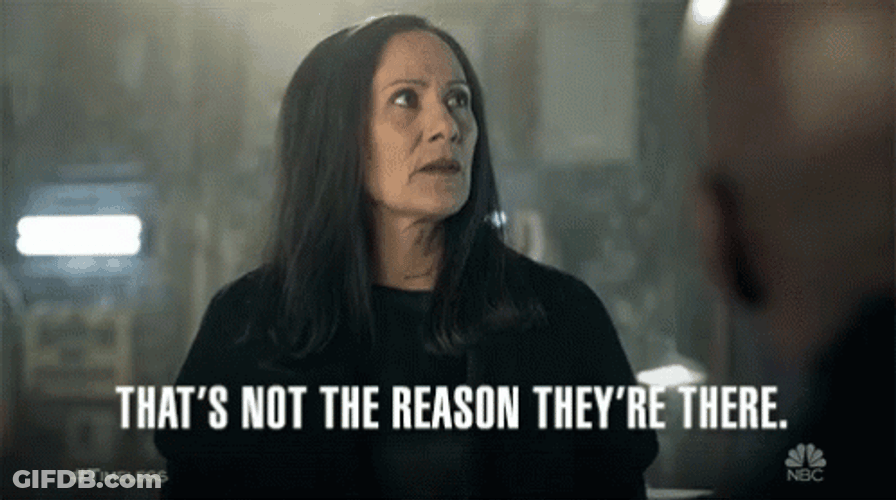 What Was The Reason Anxious Lady Timeless GIF