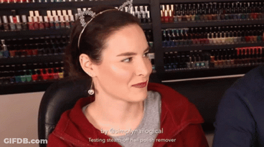 What Was The Reason Demure Lady Explaining GIF