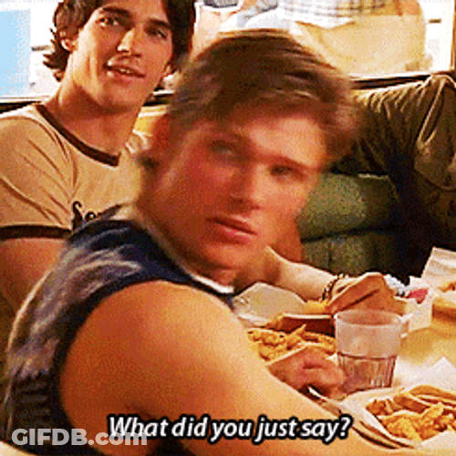 What Would You Say You Do Here Angry GIF