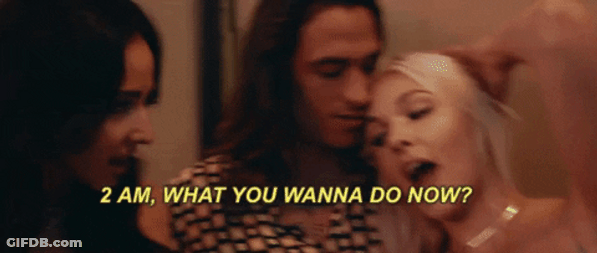 What Would You Wanna Say You Do Here GIF