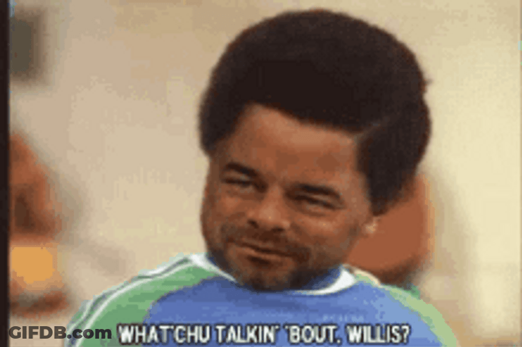 Whatchu Talkin Bout Willis Funny Face Swap GIF