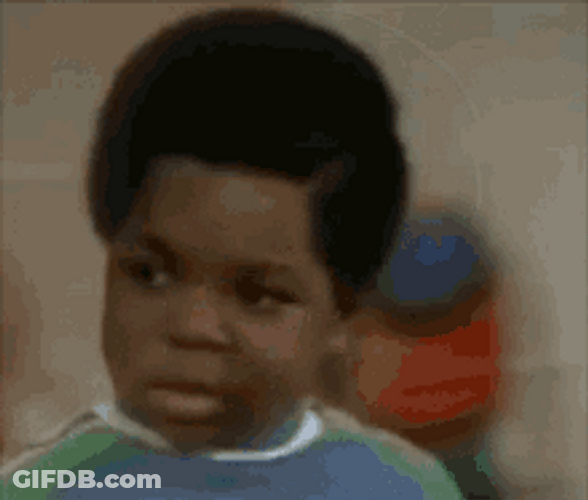 Whatchu Talkin Bout Willis Gary Coleman Confused GIF