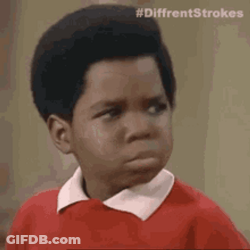 Whatchu Talkin Bout Willis Gary Coleman Pouting GIF
