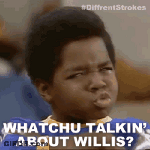 Whatchu Talkin Bout Willis Gary Coleman Suspicious Kid GIF