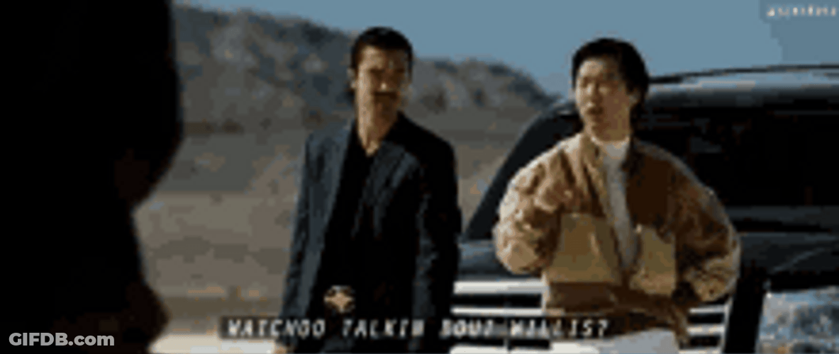 Whatchu Talkin Bout Willis Hangover Mr. Chow GIF