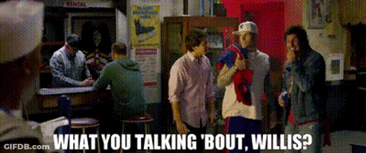 Whatchu Talkin Bout Willis That's My Boy 2012 GIF