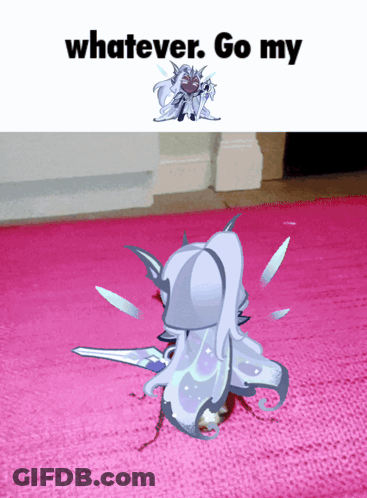 Whatever Go My Cartoon GIF