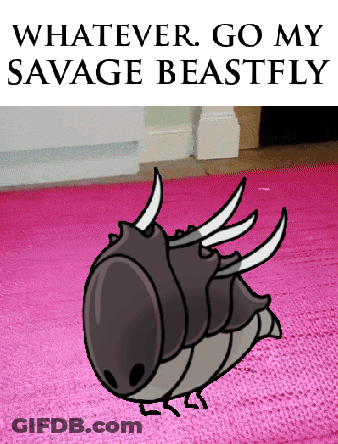 Whatever Go My Savage Beastfly Bug Drawing GIF