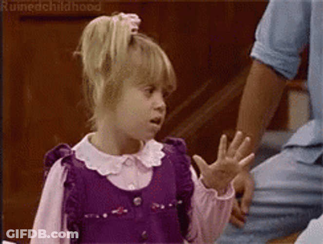 Whatever Talk To The Hand GIF