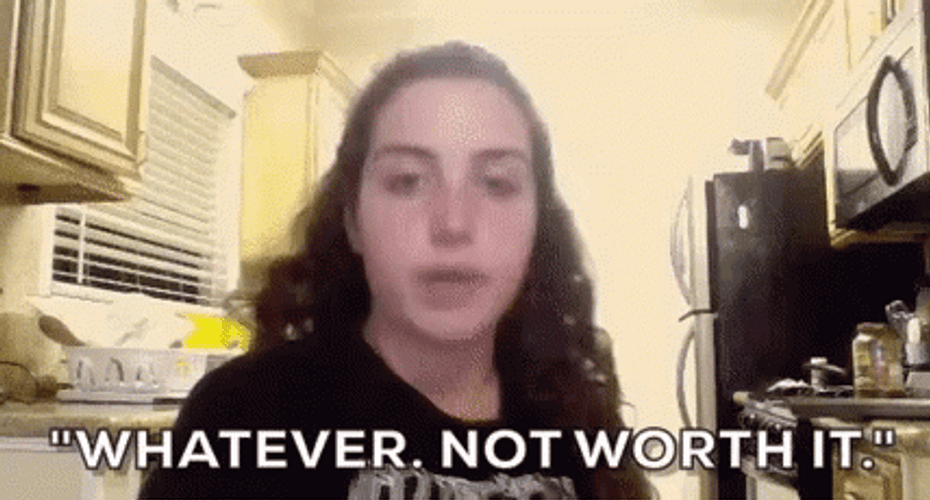 Whatever We're Not Worthy GIF