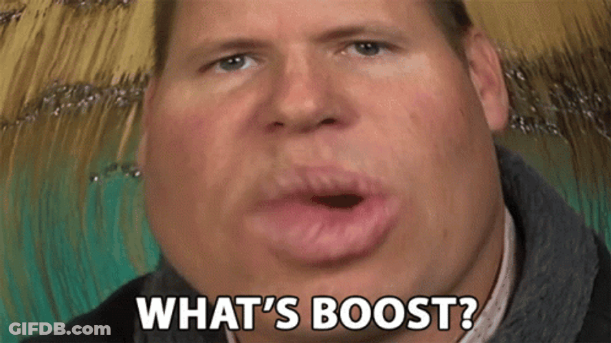 Whats Boost Close Up GIF