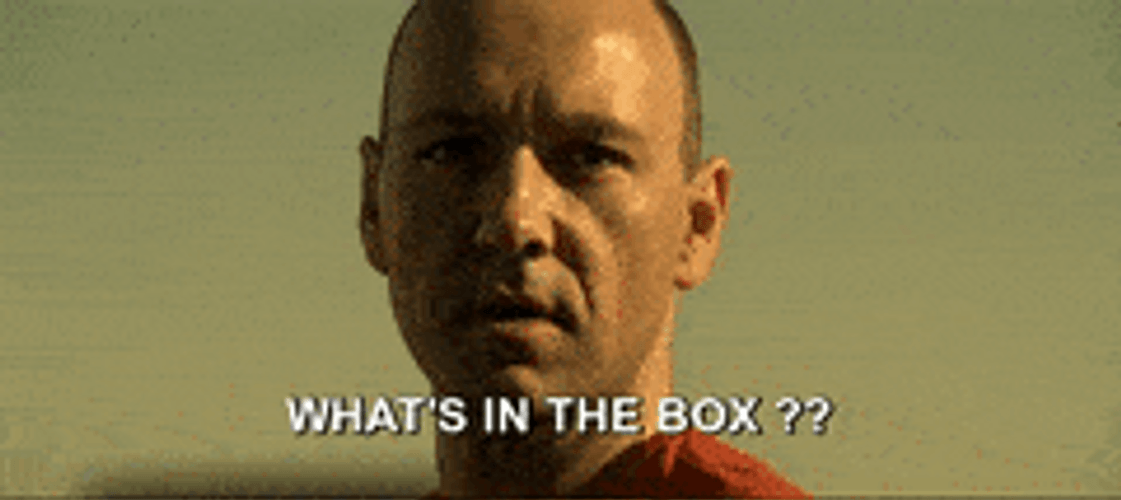 Whats In The Box Brad Pitt Crying Se7en GIF