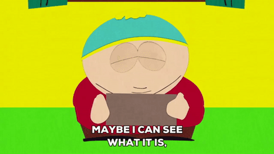 Whats In The Box Eric Cartman South Park GIF