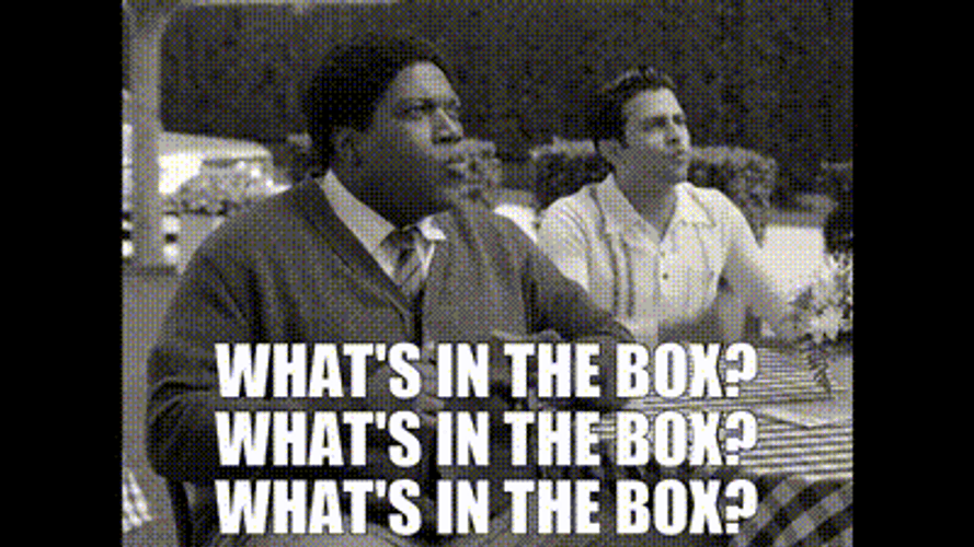 Whats In The Box Magician Audience Chanting GIF