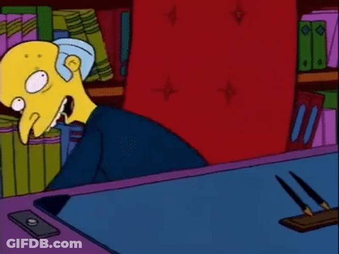 Whats In The Box Mr Burns The Simpsons GIF