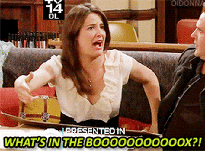 Whats In The Robin Scherbatsky HIMYM GIF
