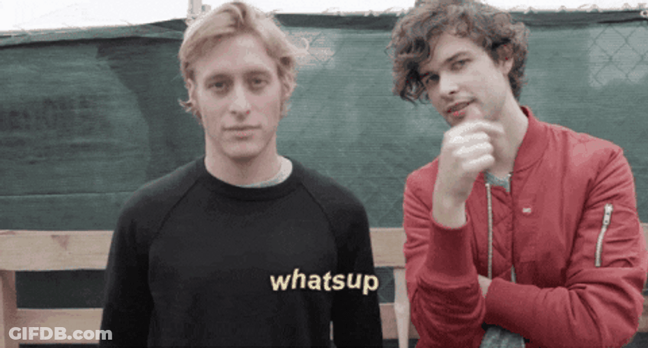 Whats Up Brother Coleman Trapp GIF