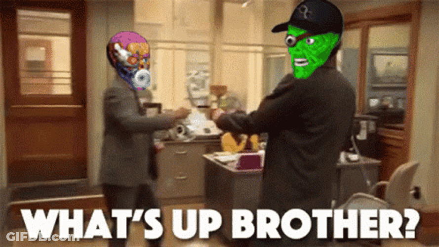 Whats Up Brother Parks And Recreation Meme GIF