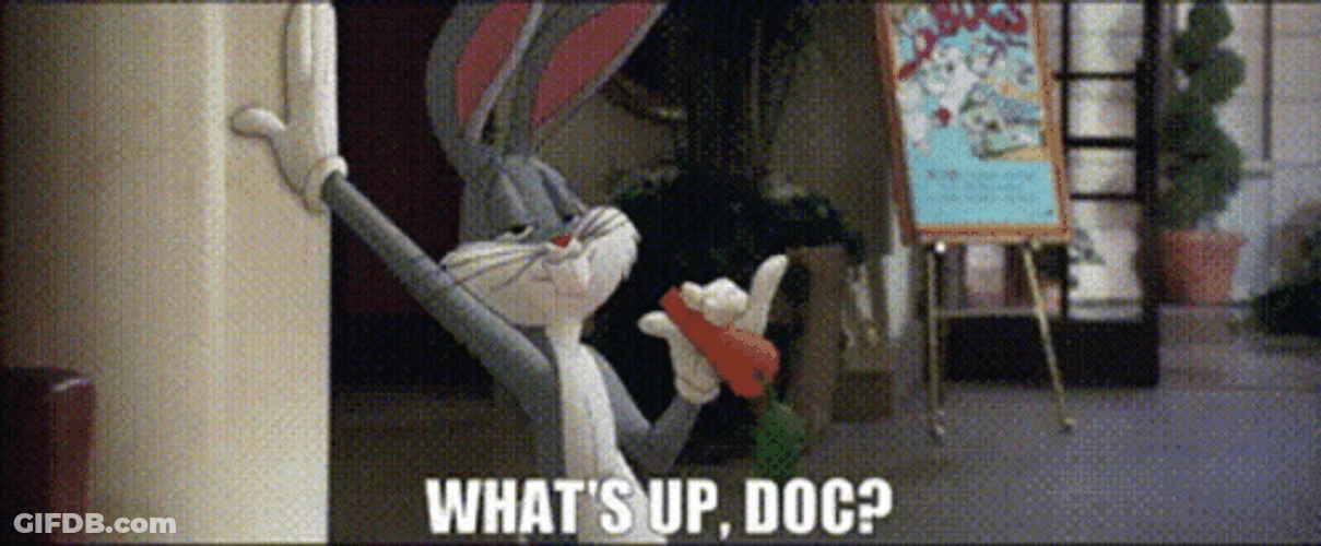 Whats Up Doc Looney Tunes Bugs Bunny GIF