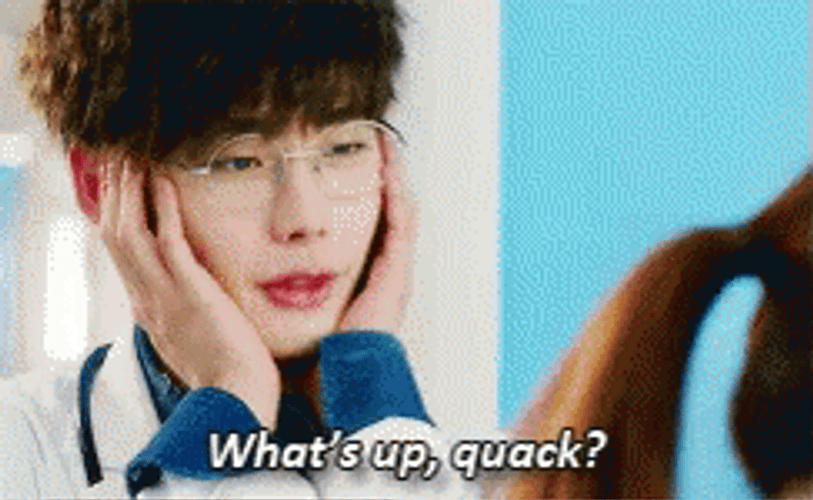 Whats Up Doc Quack Doctor Stranger Lee Jong Suk GIF