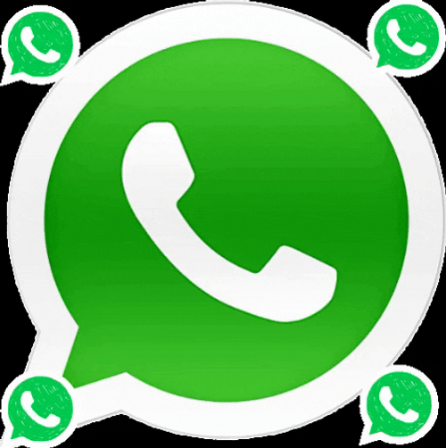 Whatsapp Big And Small Logos GIF