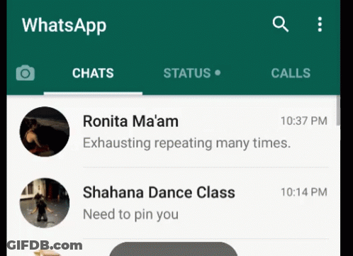 WhatsApp Message From Ronita Ma'am GIF