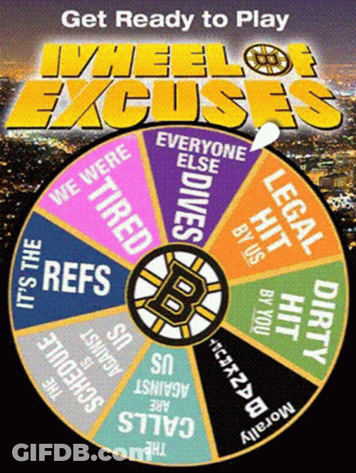 Wheel Of Excuses GIF