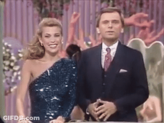 Wheel Of Fortune Hosts Goodbye GIF