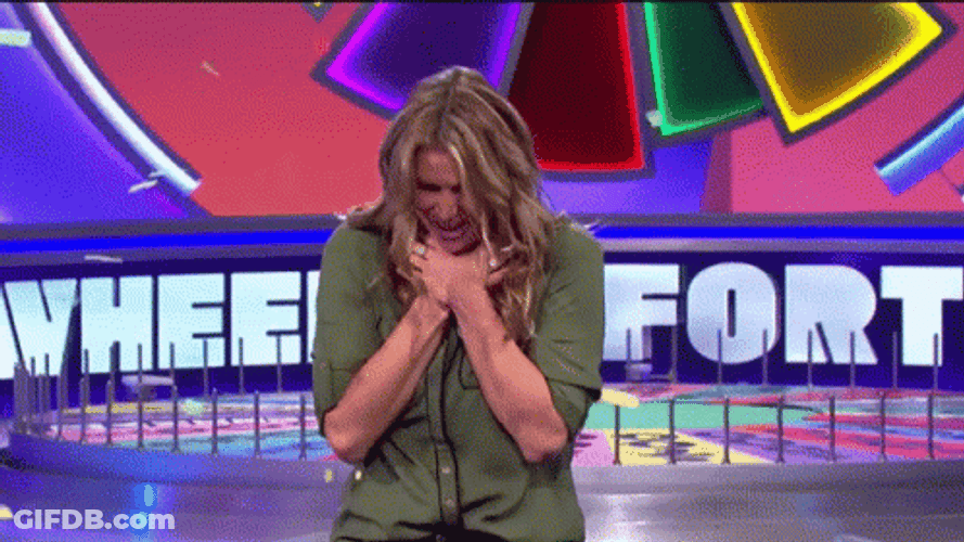 Wheel Of Fortune Hundred Dollar Winner GIF