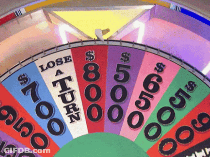 Wheel Of Fortune Lose A Turn GIF