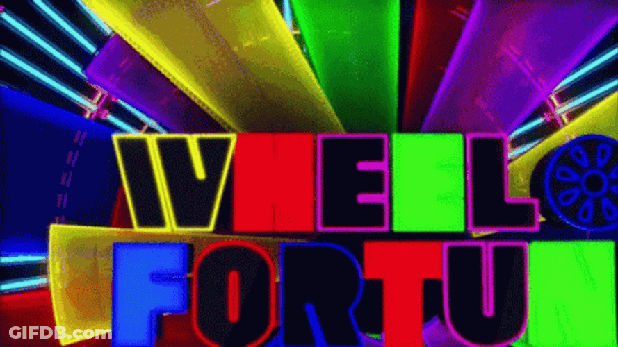 Wheel Of Fortune TV Show GIF