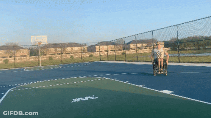 Wheelchair Basketball David Lebuser GIF