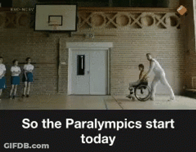 Wheelchair Paralympics Start Today GIF