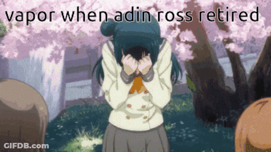 When Adin Ross Retired Crying Anime GIF