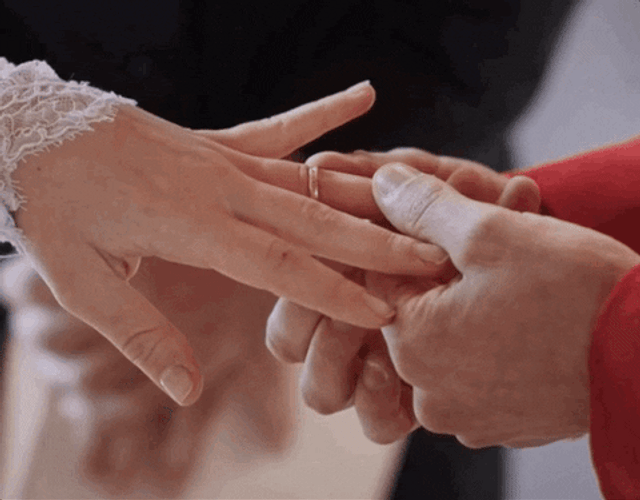 When Calls The Heart Wedding Ring GIF