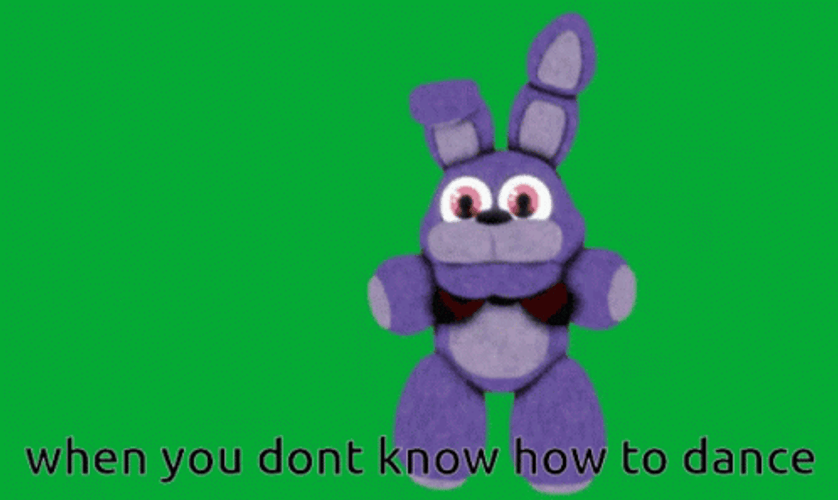 When Dancing Freddy Don't Know How To Dance GIF
